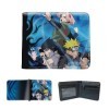 Générique Porte Monnaie Enfant Garçon, Ado Bourse, Portefeuille Manga Anime, Garçons Bi-Fold Court Portefeuille, Cuir PU Port