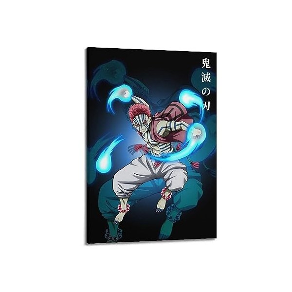 VZRSQZK Poster décoratif sur toile Demon Slayer Demon Slayer bande dessinée - Décoration murale moderne pour chambre à couc