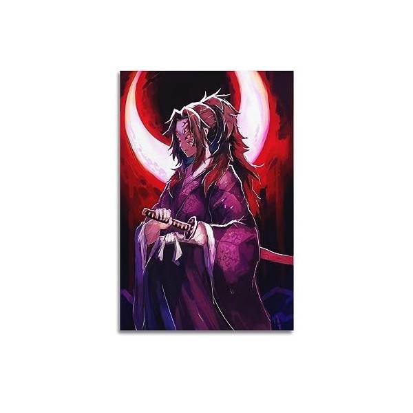 Poster décoratif sur toile de la série Demon Slayer Blade Guoshifang Demon Slayer - Poster décoratif sur toile pour chambre à