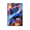 VZRSQZK Poster décoratif sur toile avec motif Demon Slayer et Demon Slayer de bande dessinée - Décoration murale moderne pour