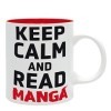 THE GOOD GIFT - KEEP CALM AND READ MANGA - Mug 320 ml - Asian Art