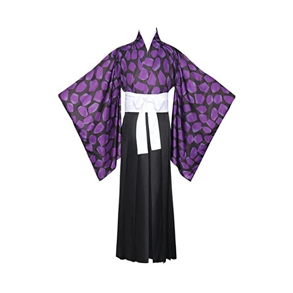 MengXin Déguisement de Kokushiou de lanime Demon Slayer Kimono Taille S, Violet 