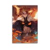 VZRSQZK Poster décoratif sur toile de lanime Demon Slayer Kyojuro Rengoku Demon Slay - 50 x 75 cm