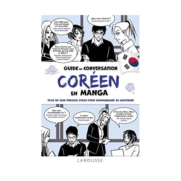 Guide de conversation Coréen en manga