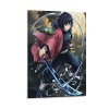 HAPPOW Demon Slayer Kimetsu No Yaiba Tomioka Giyuu Poster sur toile Anime Japonais Art Poster et décoration murale 50 x 75 cm