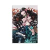 HAPPOW Poster décoratif sur toile représentant Demon Slayer Kimetsu No Yaiba Kamado Tanjirou - 50 x 75 cm