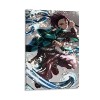 HAPPOW Poster décoratif sur toile représentant Demon Slayer Kimetsu No Yaiba Kamado Tanjirou - 50 x 75 cm