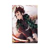 HAPPOW Poster décoratif sur toile représentant Demon Slayer Kimetsu No Yaiba Kamado Tanjirou - 50 x 75 cm