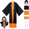Demon Slayer Cosplay Kamado Tanjirou Anime Kimono Kimetsu no Yaiba Susamaru Costume Agatsuma Zenitsu Dress Hashibira Inosuke 