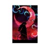 HAPPOW Poster décoratif sur toile représentant Demon Slayer Kimetsu No Yaiba Kamado Tanjirou - 50 x 75 cm