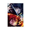 HAPPOW Poster décoratif sur toile représentant Demon Slayer Kimetsu No Yaiba Kamado Tanjirou - 50 x 75 cm