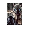 HAPPOW Poster décoratif sur toile représentant Demon Slayer Kimetsu No Yaiba Hashibira Inosuke - 50 x 75 cm