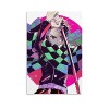 HAPPOW Poster décoratif sur toile représentant Demon Slayer Kimetsu No Yaiba Kamado Tanjirou - 50 x 75 cm