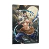 HAPPOW Poster décoratif sur toile représentant Demon Slayer Kimetsu No Yaiba Hashibira Inosuke - 50 x 75 cm