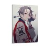 HAPPOW Poster décoratif sur toile représentant Demon Slayer Kimetsu No Yaiba Kamado Tanjirou - 50 x 75 cm
