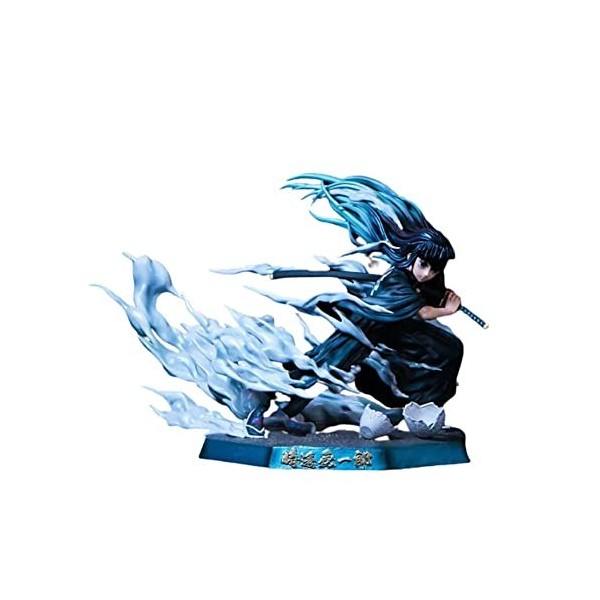 REOZIGN Figurines Demon Slayer, Tokitou Muichirou GK Figure Toy 18cm / 7inch Demon Slayer Anime Figure Décoration Figure Stat