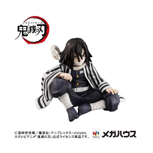 Megahouse Demon Slayer Kimetsu no Yaiba Statuette PVC G.E.M. Iguro-san Palm Size 7 cm