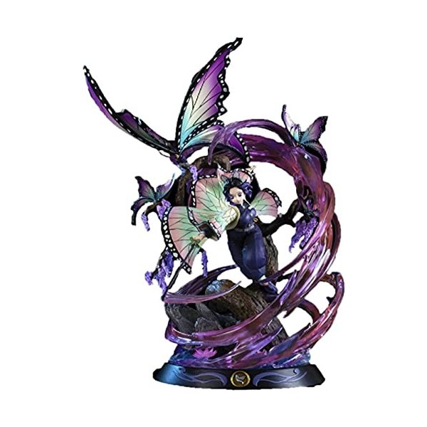 votgl Figurine de Tueur de démons Kochou Shinobu danime sophistiquée avec Haut degré de réduction Figurine daction modèle J