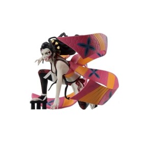 Banpresto Figurine daction Daki Demon Slayer : Kimetsu No Yaiba Vibration Stars Ver.A 8 cm BP88782P Multicolore