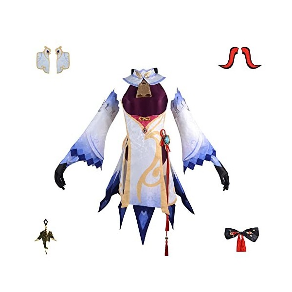 OSIAS Genshin Impact Venti Dress version Cosplay Costume S 