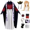 Mr.LQ Costume De Cosplay Douma Complet avec Chapeaux Et Perruque Demon Slayer Anime Cosplay Costume Kimetsu No Yaiba Cosplay 