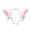 Doeheah Oreille de Chat Serre Tete Chat Bandeau Accessoires Cheveux de Déguisement pour Femmes Filles Fête Halloween Annivers
