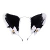 Doeheah Oreille de Chat Serre Tete Chat Bandeau Accessoires Cheveux de Déguisement pour Femmes Filles Fête Halloween Annivers