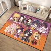 ZALix 3D Demon Slayer Tapis Anime Tapis De Sol Paillasson De Chambre Tapis,Tapis De Sol Antidérapant Tapis De Sol Antidérapan