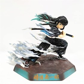 Anime Demon Slayer Figurine, Anime Personnages Tokitou Muichirou PVC 18cm, Statue ModèLe De Collection De Fans DAnime