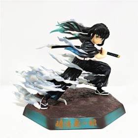 Anime Demon Slayer Figurine, Anime Personnages Tokitou Muichirou PVC 18cm, Statue ModèLe De Collection De Fans DAnime