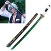 AGENCO Shinazugawa Sanemi Demon Slayer Blade Épée De Samouraï en Bois, Anime Cosplay Ninja Sword Props, pour Les Fans De Noël