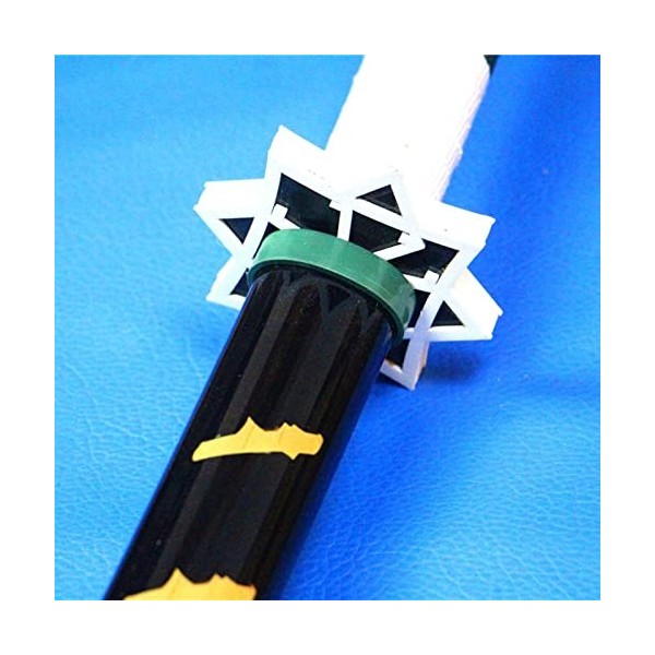 AGENCO Shinazugawa Sanemi Demon Slayer Blade Épée De Samouraï en Bois, Anime Cosplay Ninja Sword Props, pour Les Fans De Noël