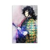 Giyuu Tomioka Demon Slayer Impression sur toile murale moderne pour chambre à coucher 50 × 75 cm