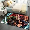 KUentz Anime Japonais Tapis, Demon Slayer Tapis pour Enfants, Antidérapant Et Résistant Aux Taches, pour Salon, Chambre À Cou