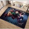 ZALix Tapis Anime Manga-Demon Slayer Tapis Populaire Anime - Antidérapant Et Résistant Aux Taches - pour Salon, Chambre À Cou