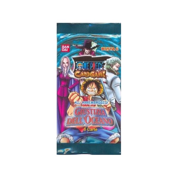 Bandai One Piece GCC Enveloppe Expansion 6 - 8 cartes