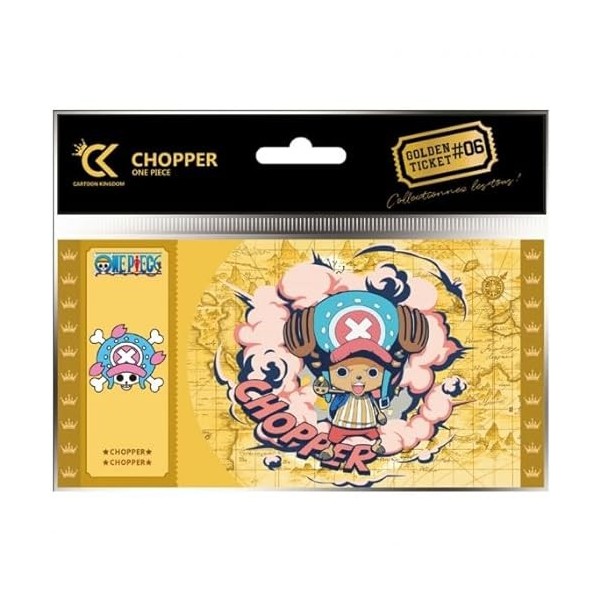 Cartoon Kingdom - Golden Ticket One Piece - Chopper - 3760375863088