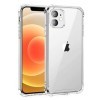 Whioltl Coque pour iPhone 12 et iPhone 12 Pro, Transparente Silicone TPU Bumper Housse Case Cover, Anti-Jaunissement & Anti-R