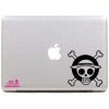 Artstickers. Autocollant pour Ordinateur Portable 11" et 13". Tête de Mort Luffy One Piece Autocollant pour MacBook Pro Air M