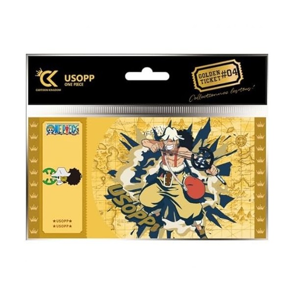 Cartoon Kingdom - Golden Ticket One Piece - Usopp - 3760375863064