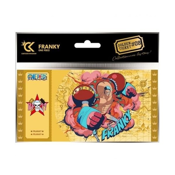 Cartoon Kingdom - Golden Ticket One Piece - Francky - 3760375863101