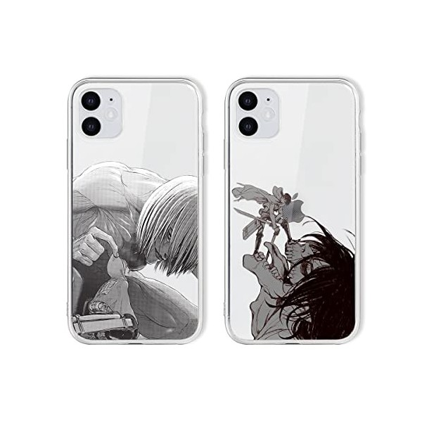 2 Pièces Coque pour Samsung Galaxy A13 4G 6,6 Pouce, Antichoc Doux TPU Silicone Protection Housse, Étui de Téléphone Anime Lu