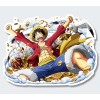 France Blasons One Piece, Monkey D. Luffy trésor, Sticker Autocollant Plusieurs Tailles, Super Prix 5 cm de Large 