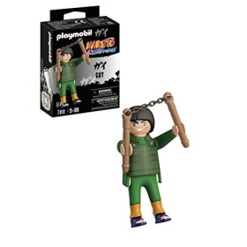 Playmobil 71111 Gaï Maito - Naruto - Héros Issu de la série danime - pour reconstituer des scènes légendaires ou Inventer de
