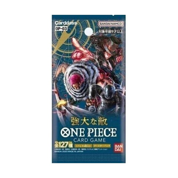 HEART FOR CARDS One Piece OP-03 Pillars of Strength/Mighty Enemy Booster Japonais + Heartforcards Protection dexpédition 1 