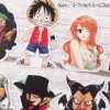 Autocollant One Piece, Stickers One Piece, 120PCS Stickers Kawaii, Étanches Vinyle Autocollants, Autocollant Kawaii Cute, One