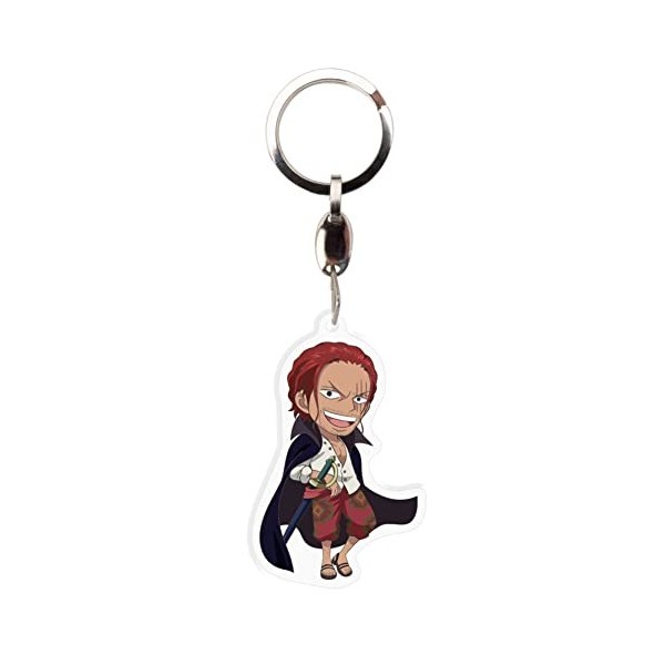 ABYSTYLE - ONE PIECE: RED Porte-clés Acryl® Shanks