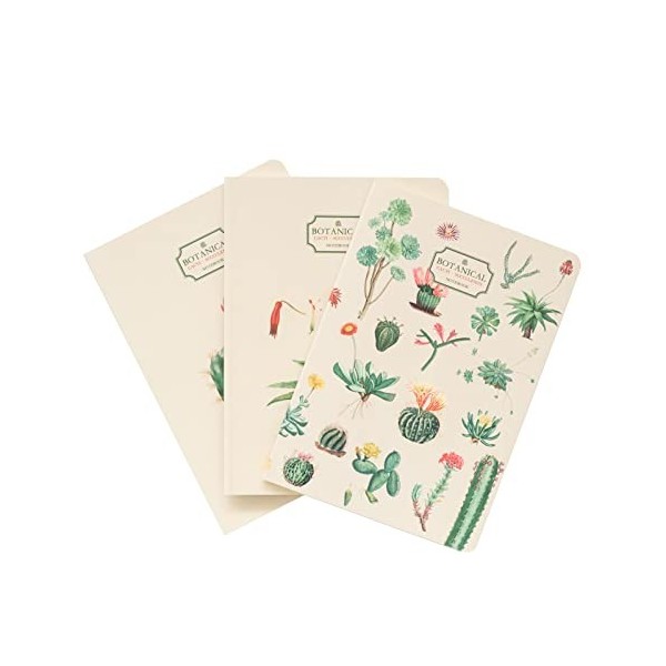 Kokonote - Lot de 3 Carnets Hokusai | Carnet de Notes A6, Notebook, Carnet de Voyage, Carnet de Recettes, Journal Intime