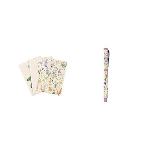 Kokonote - Lot de 3 Carnets Hokusai | Carnet de Notes A6, Notebook, Carnet de Voyage, Carnet de Recettes, Journal Intime