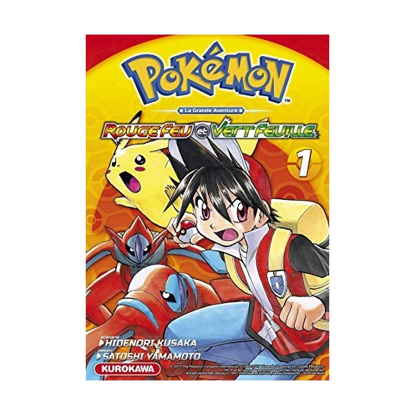 Pokémon - Rouge Feu et Vert Feuille / Émeraude - tome 01 1 